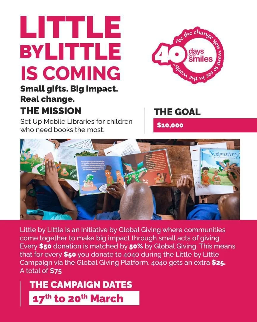 Giving Opportunity |  Little by Little, Books Within Reach