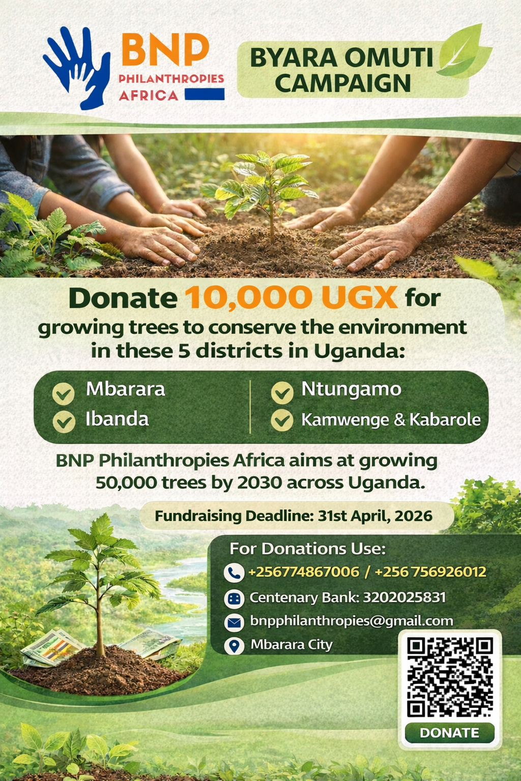 Giving Opportunity Digest |  Byara Omuti Campaign