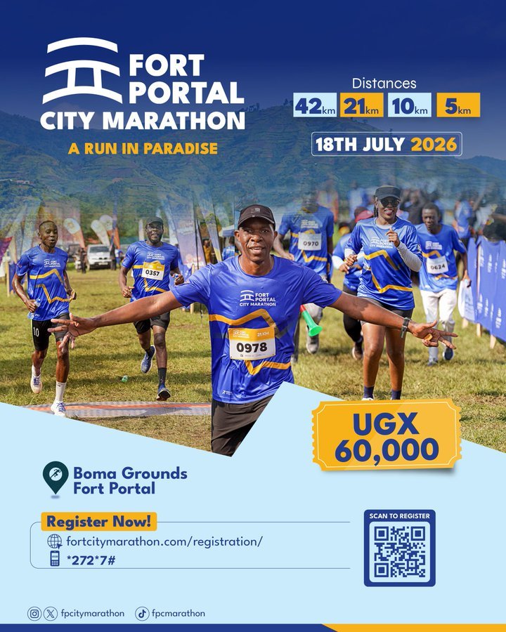 Giving Opportunity: Fort Portal City Marathon 2026