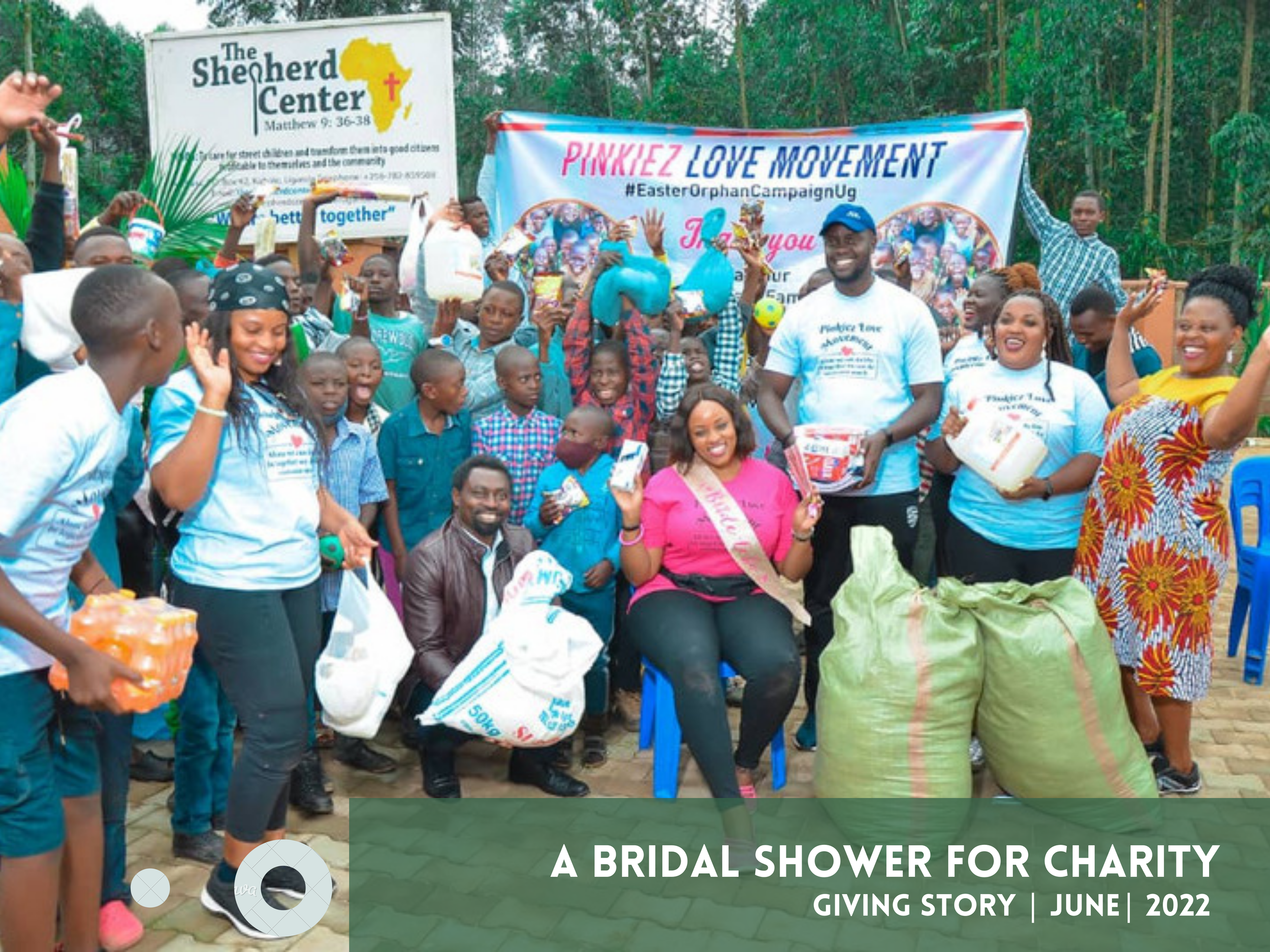 A bridal shower for charity.