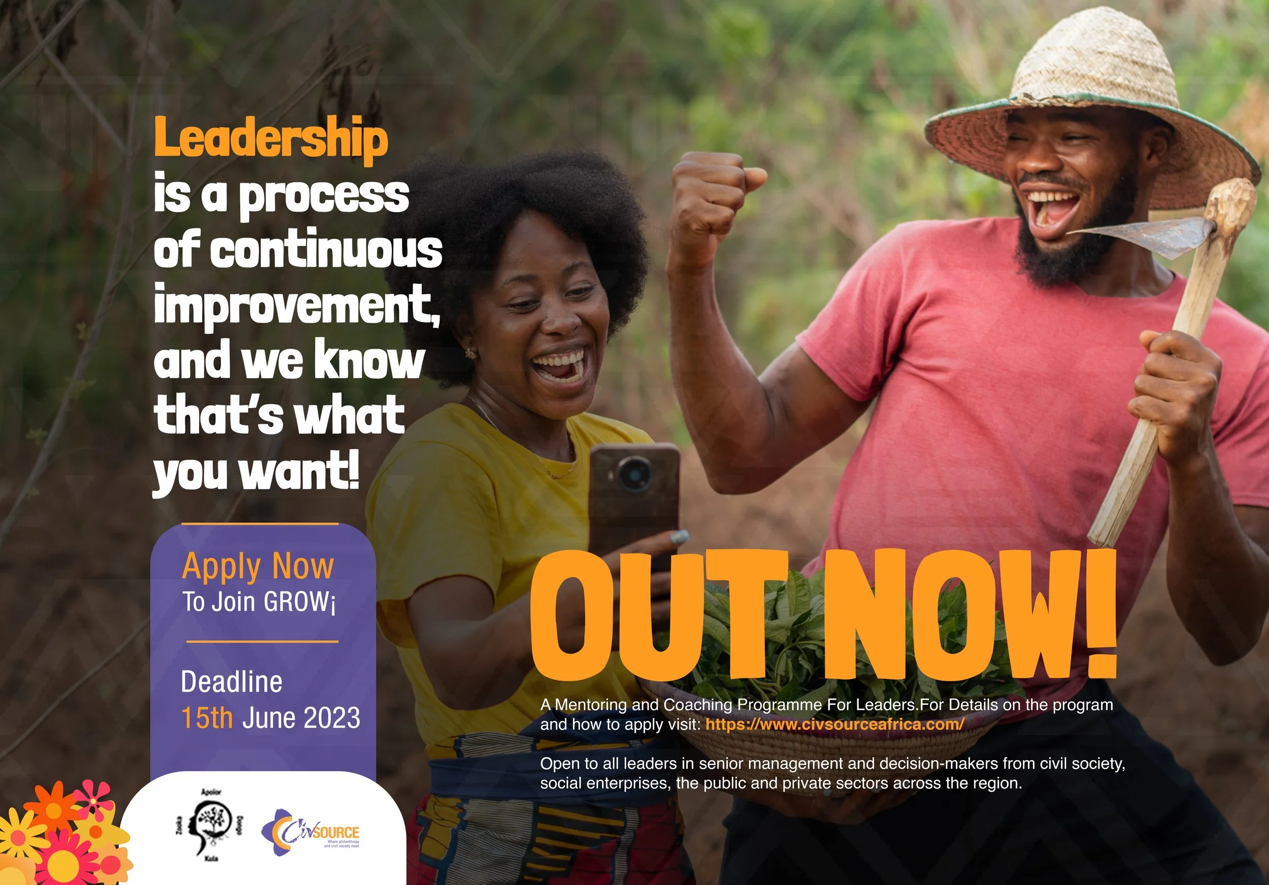 GROW¡ Call for Cohort 3 Out Now!