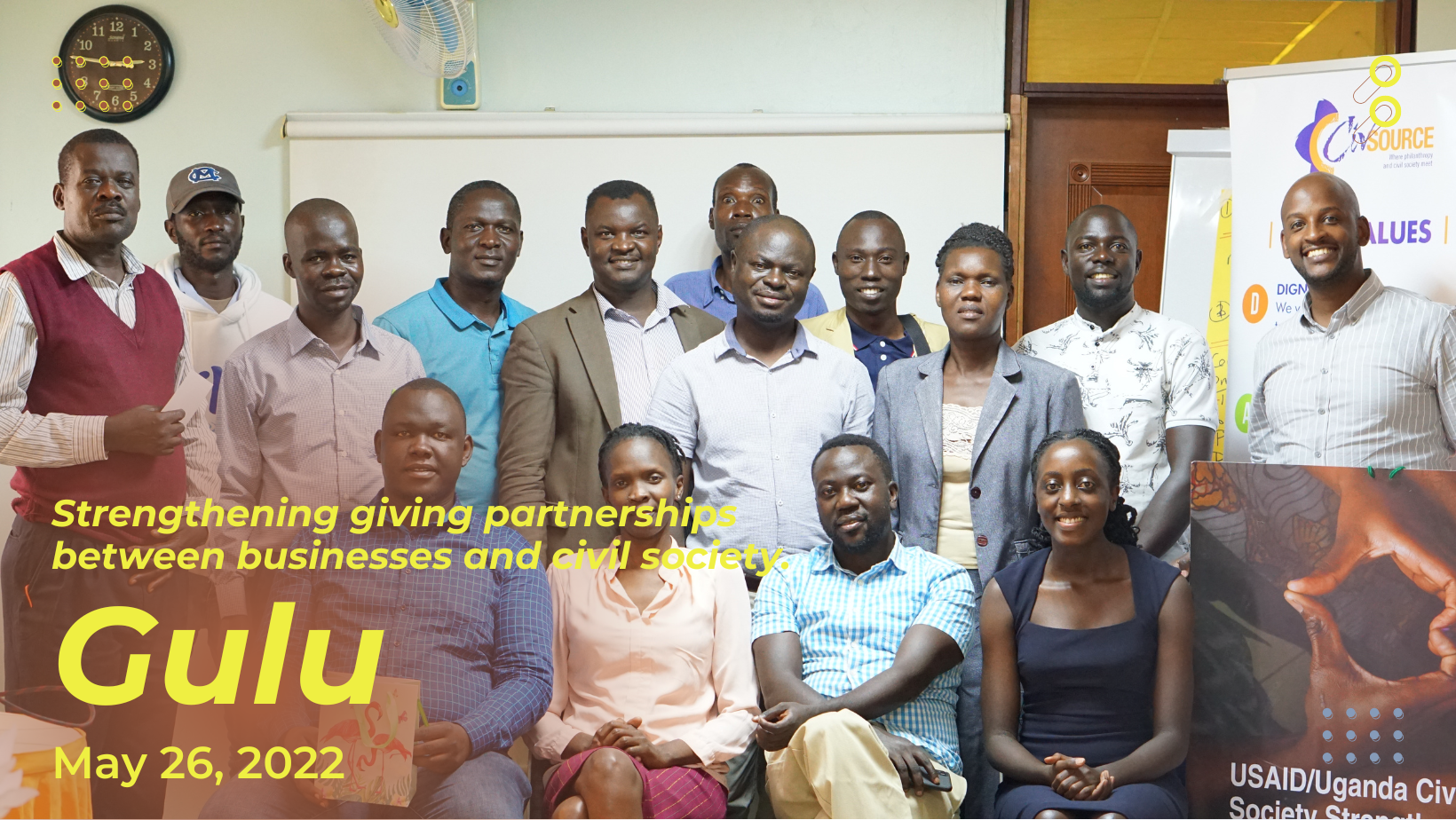 Strengthening giving partnerships between businesses and civil society in Gulu.