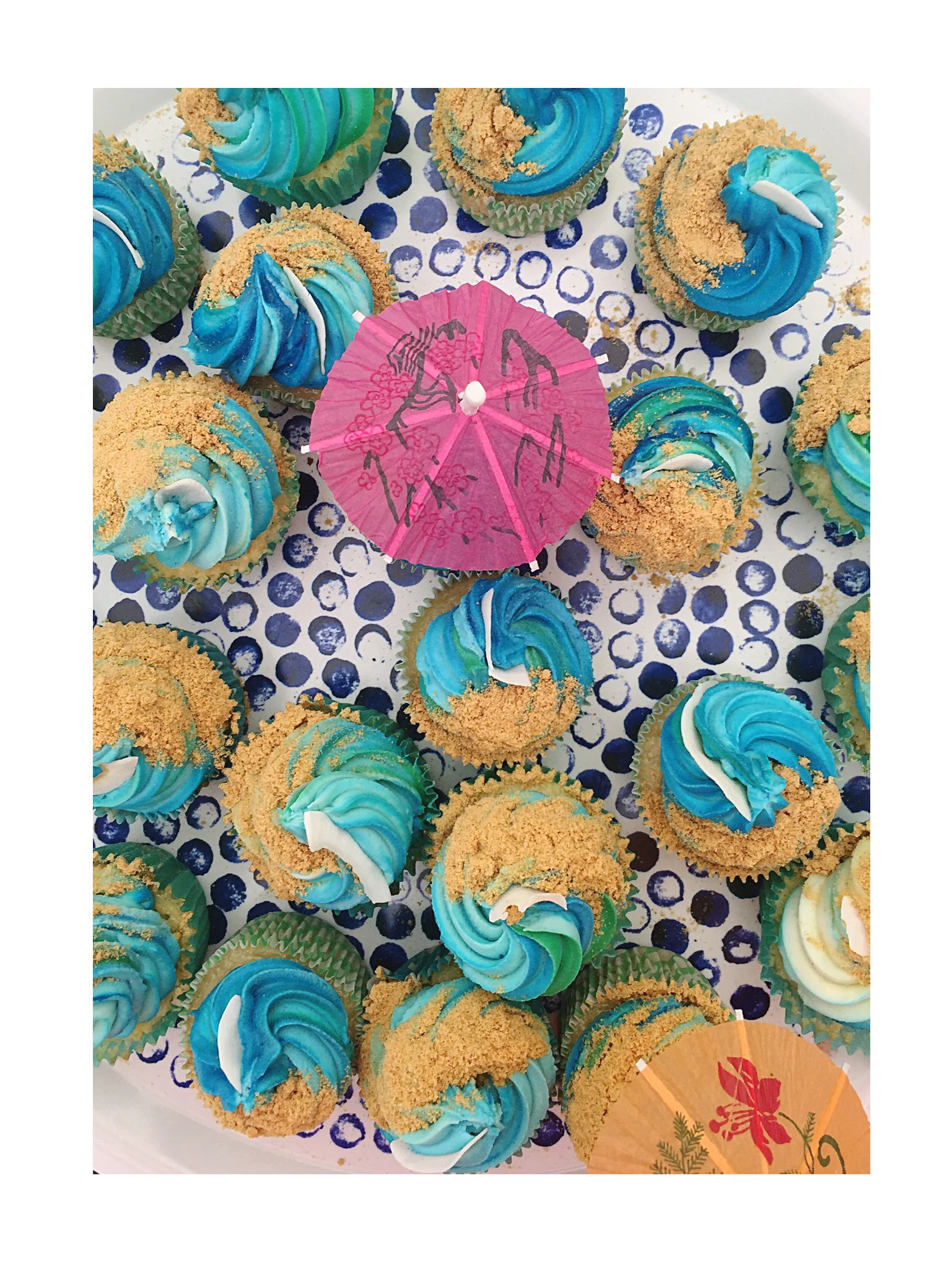 Ocean Cupcakes