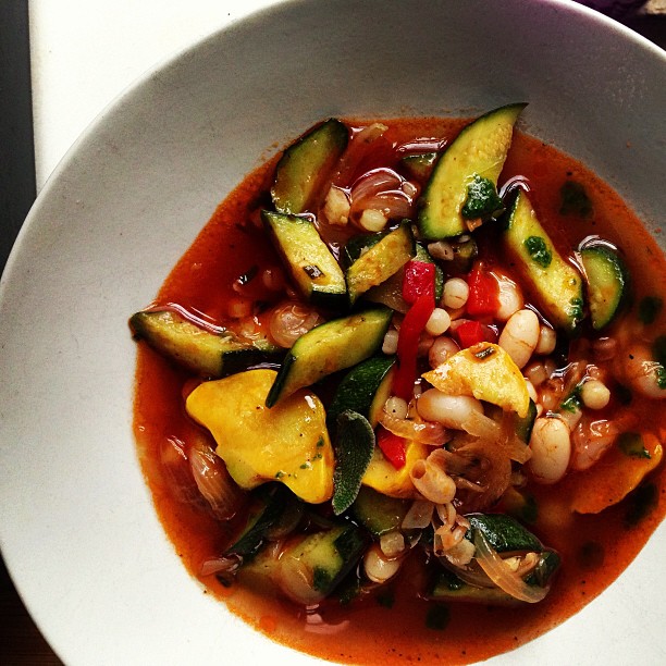 White Bean & Ratatouille Stew