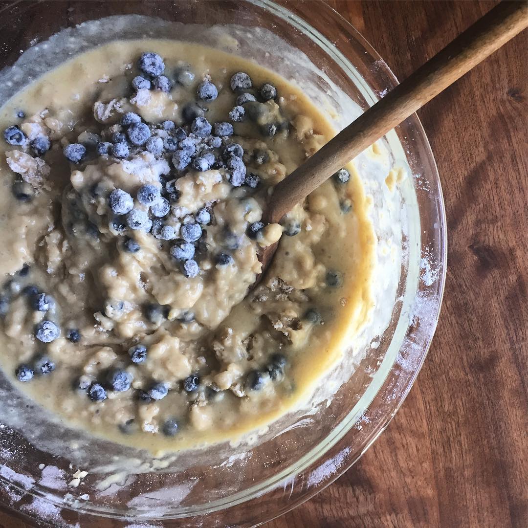 Muffins, blueberry