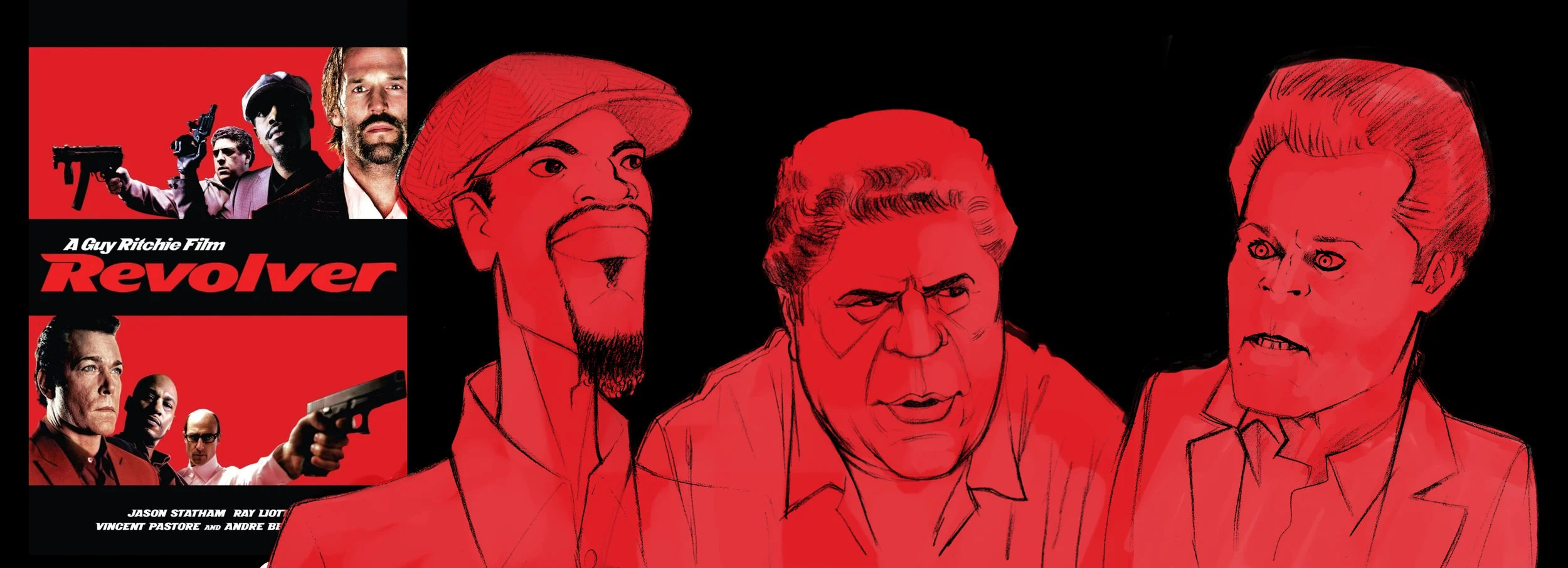 Short animation sequence for a Revolver, small budget on time but got to hand out with Guy Ritchie 