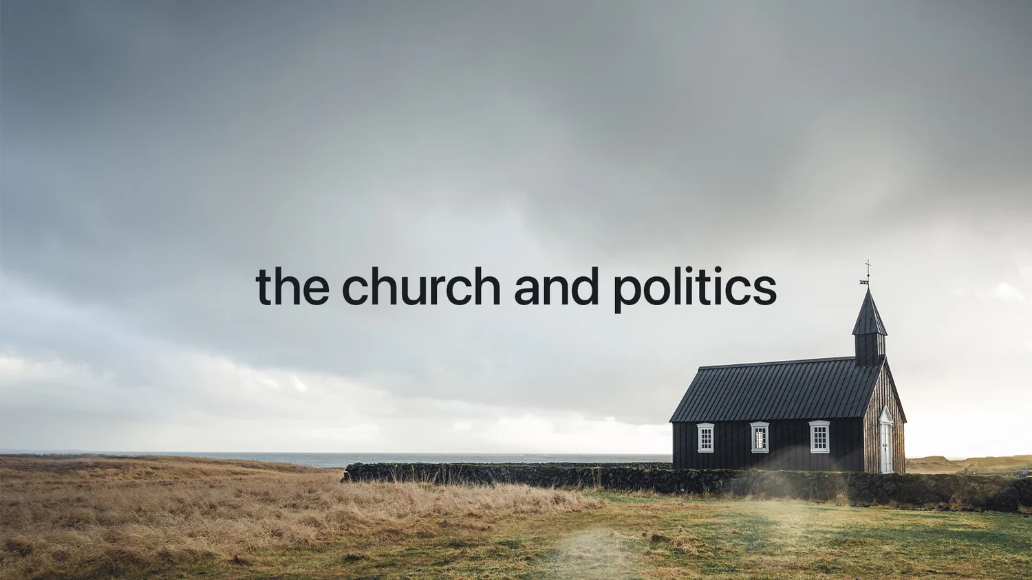 10-25: The Church and Politics YIKES! episode artwork