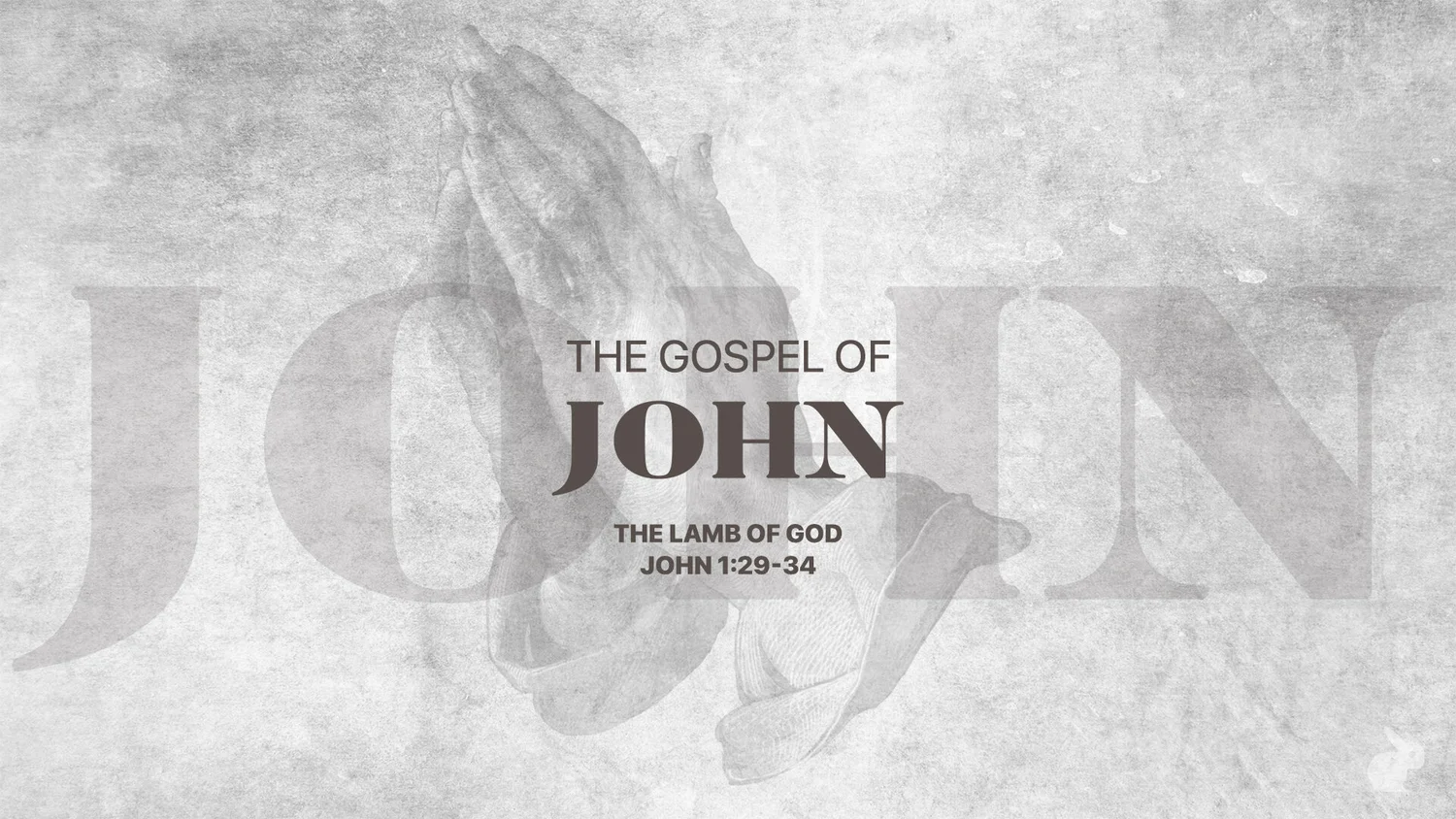 11-29: John Series :: The Lamb of God episode artwork