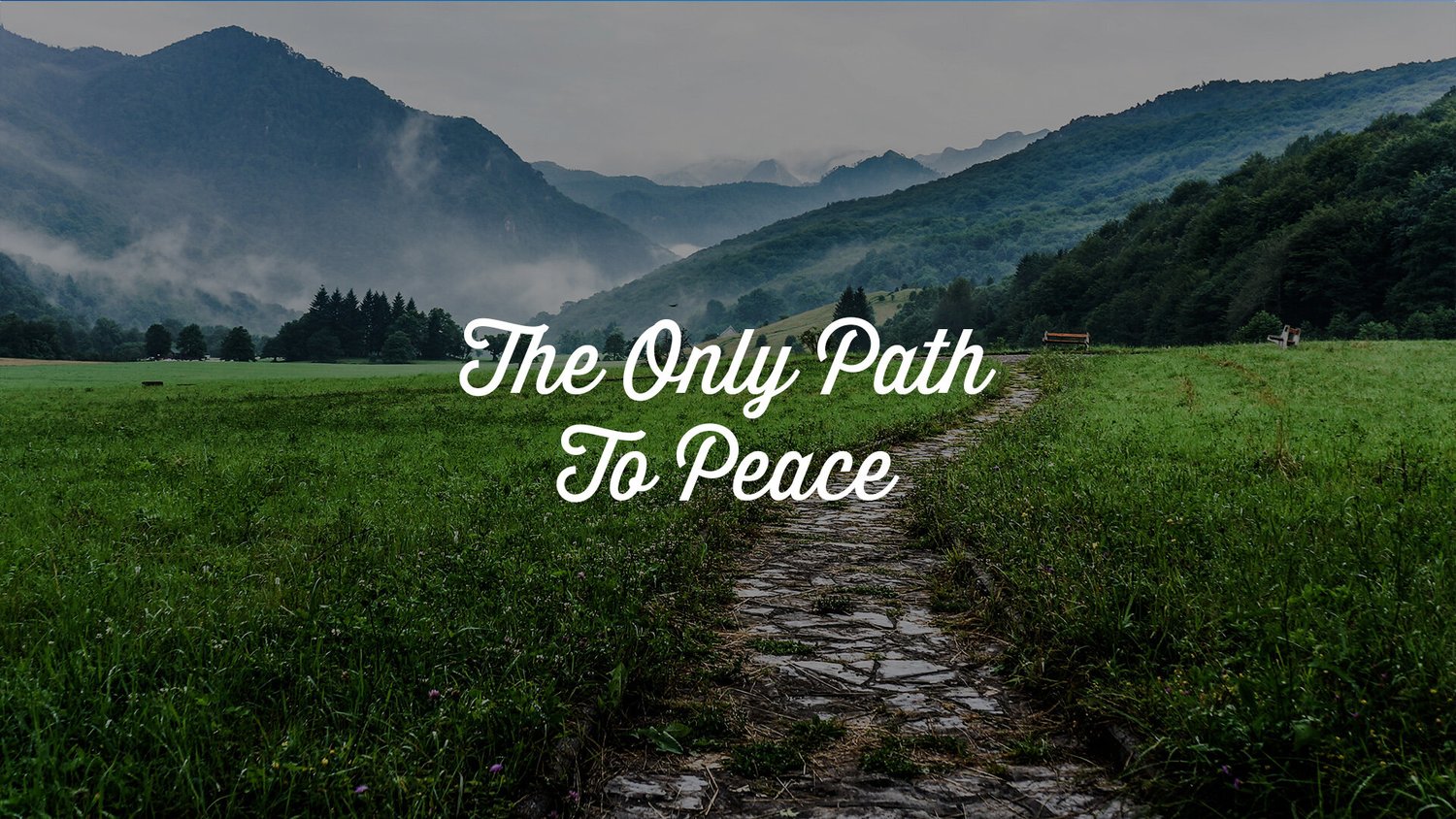 05-30: The Only Path to Peace episode artwork