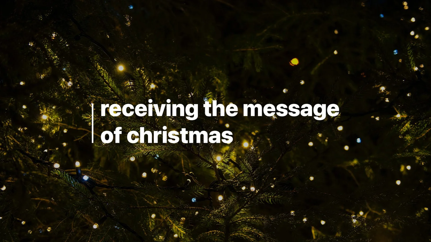 12-19: Receiving the Message of Christmas episode artwork