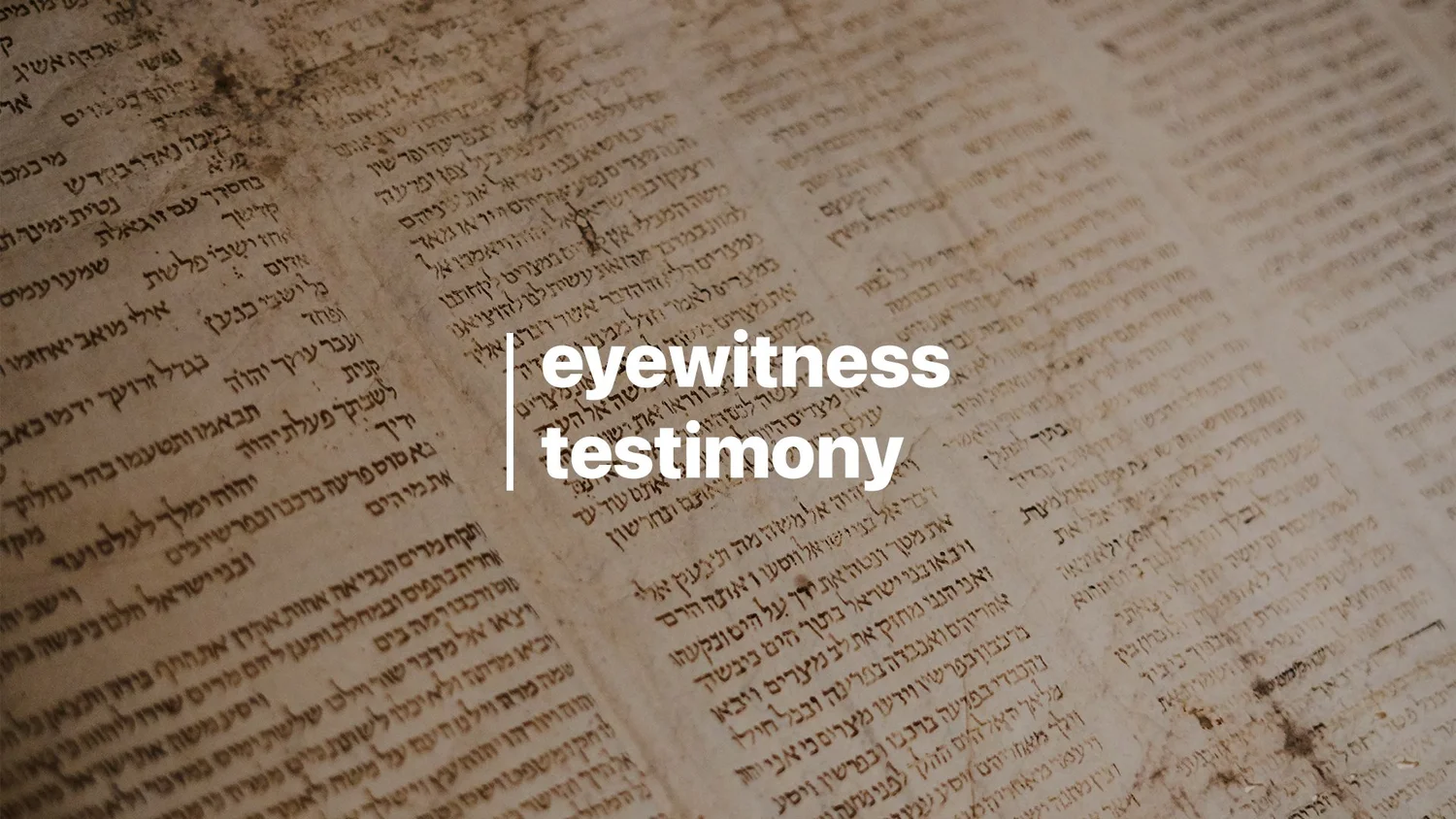04-24: Eyewitness Testimony episode artwork