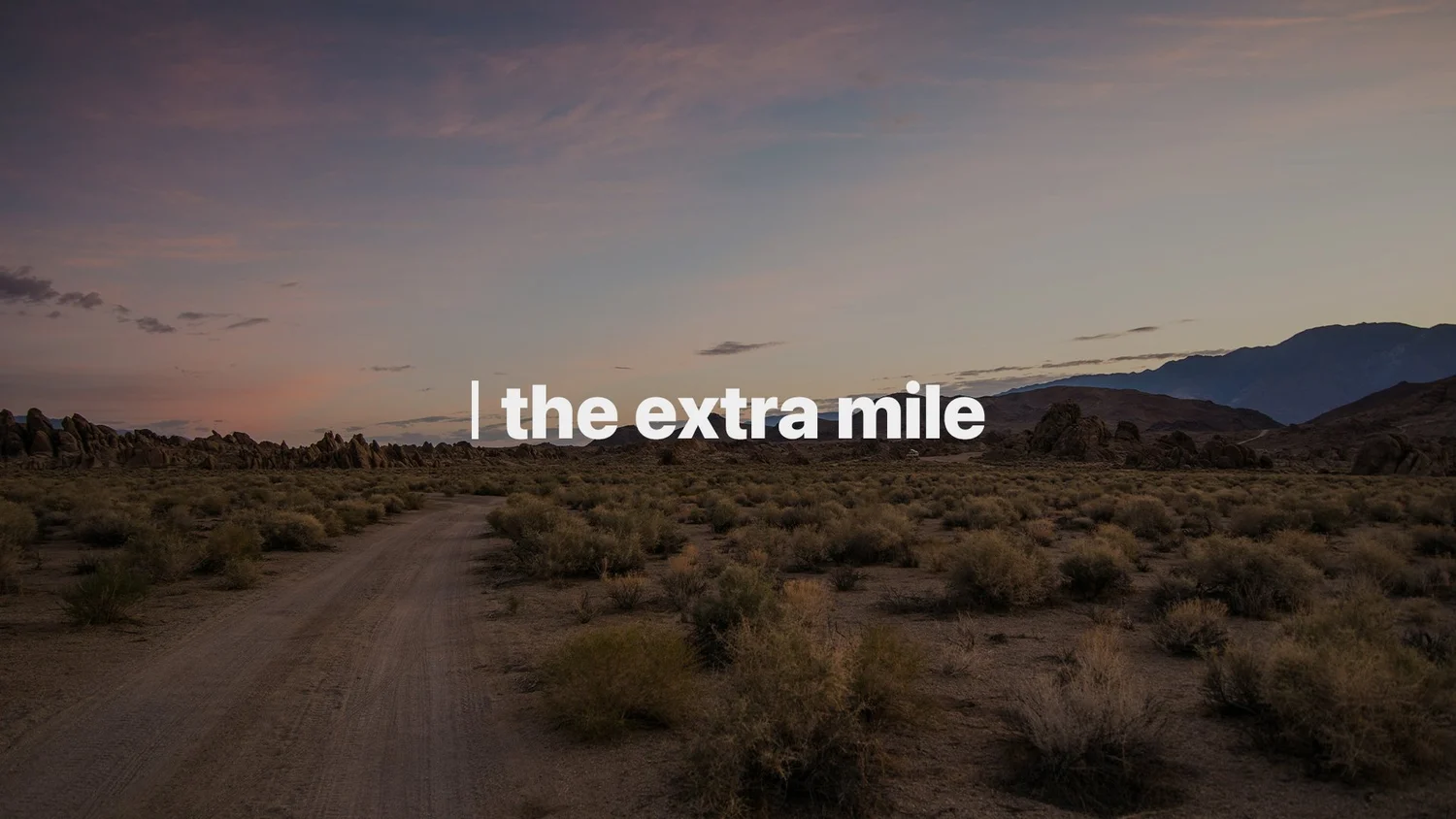 09-22: The Extra Mile episode artwork