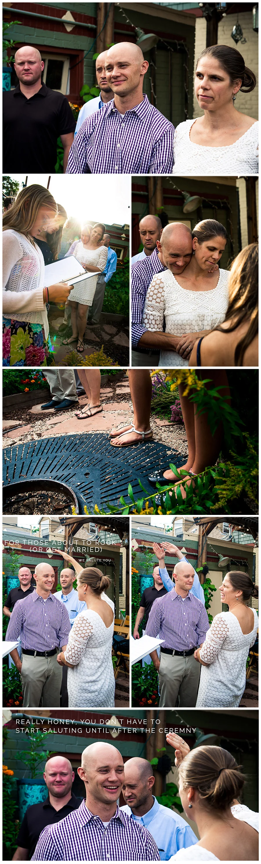 Kate and Ed's Wedding Rehearsal Collage