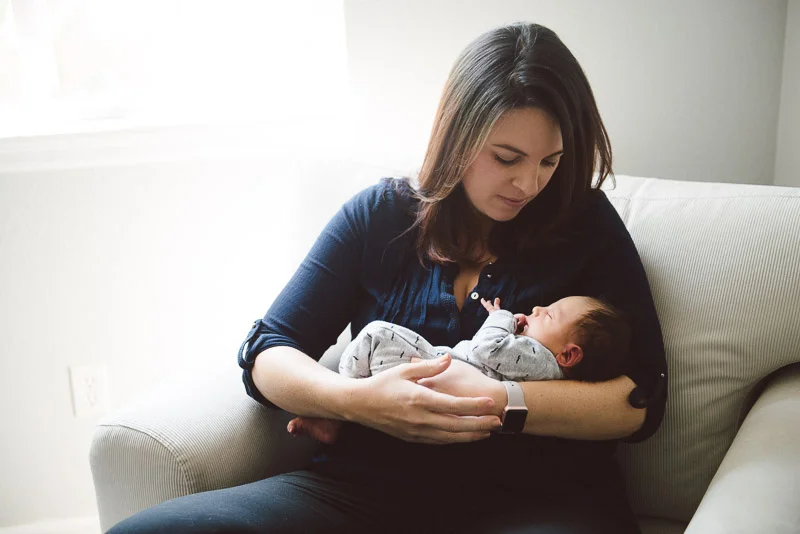 in home newborn photos denver