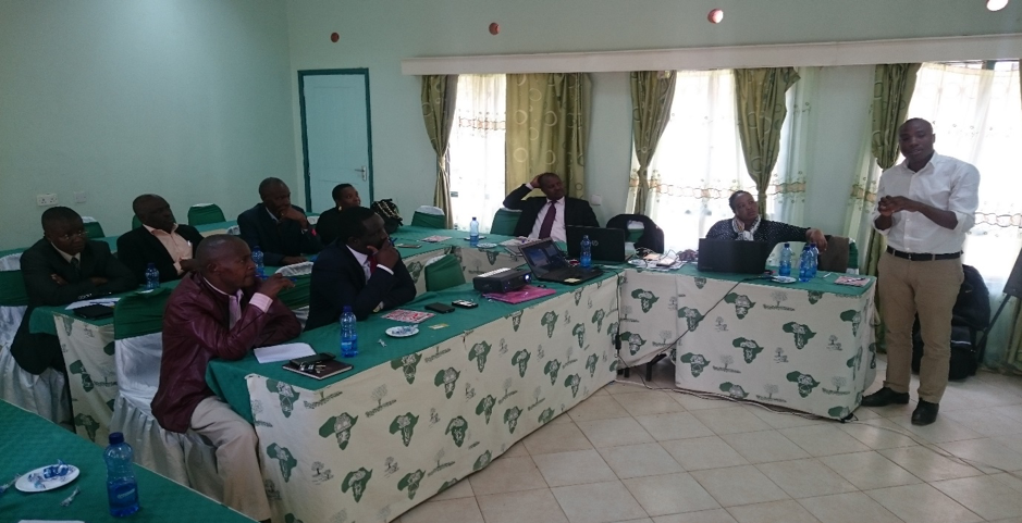 MoE and TSC officials training in Wote, Makueni. The MoE and TSC are integral partners in the implementation and oversight of iMlango programme.