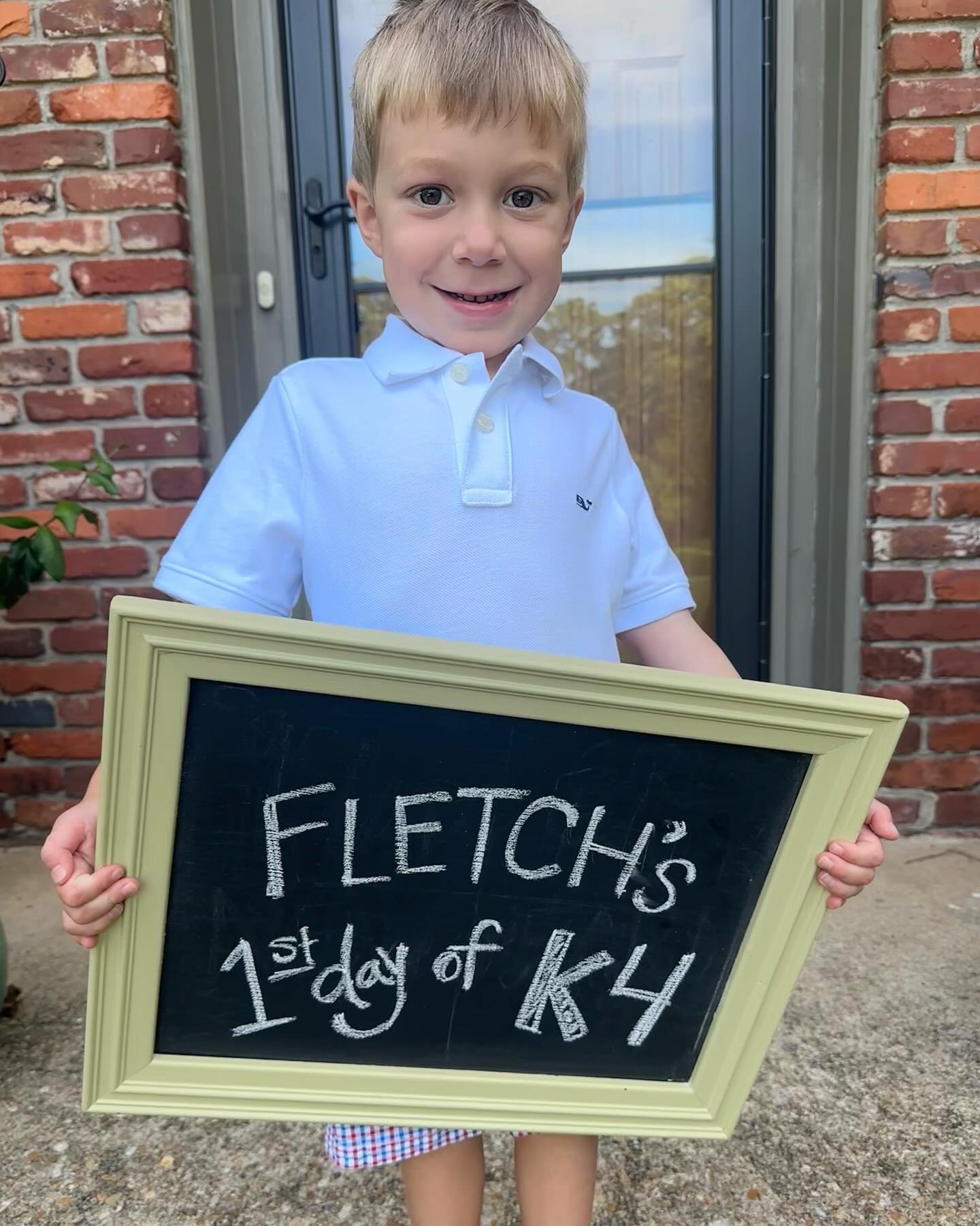 Big day for our fantastic Fletcher! He moved to a new classroom, hooray for PreK4B! He said he had a great day especially after being super brave at the ENT this morning. Then to end his day, he completed his first KidStrong class. Fletcher finished 