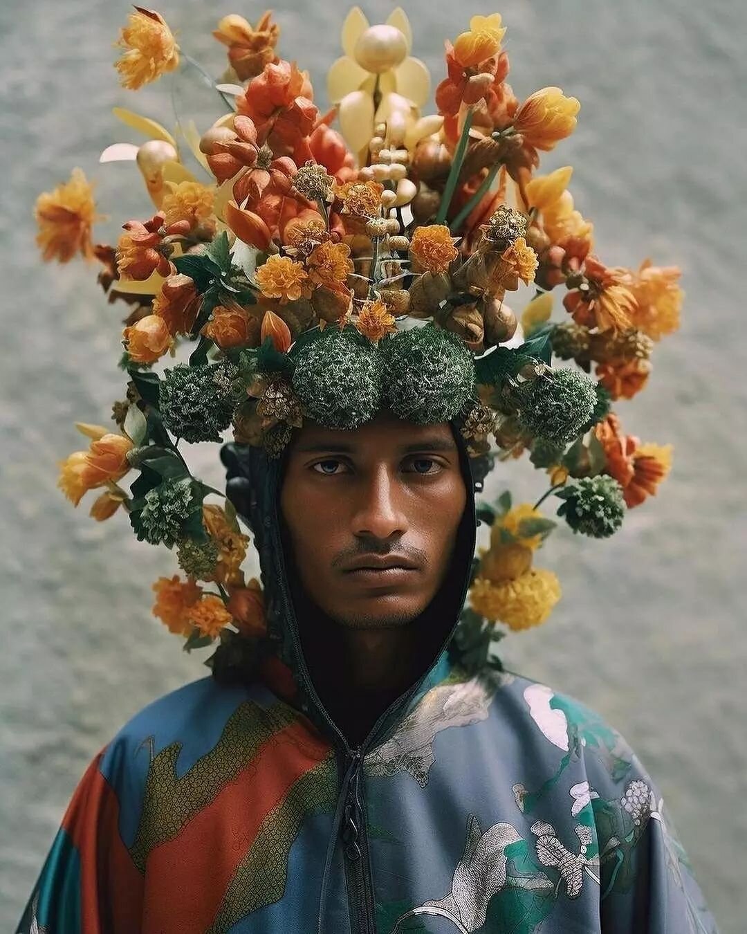 Where high fashion meets botanical elegance &ndash;a stunning series of intricately designed, floral headwear by @hatterist

Image credits - @prazzleinc &amp;&nbsp;@samaritual