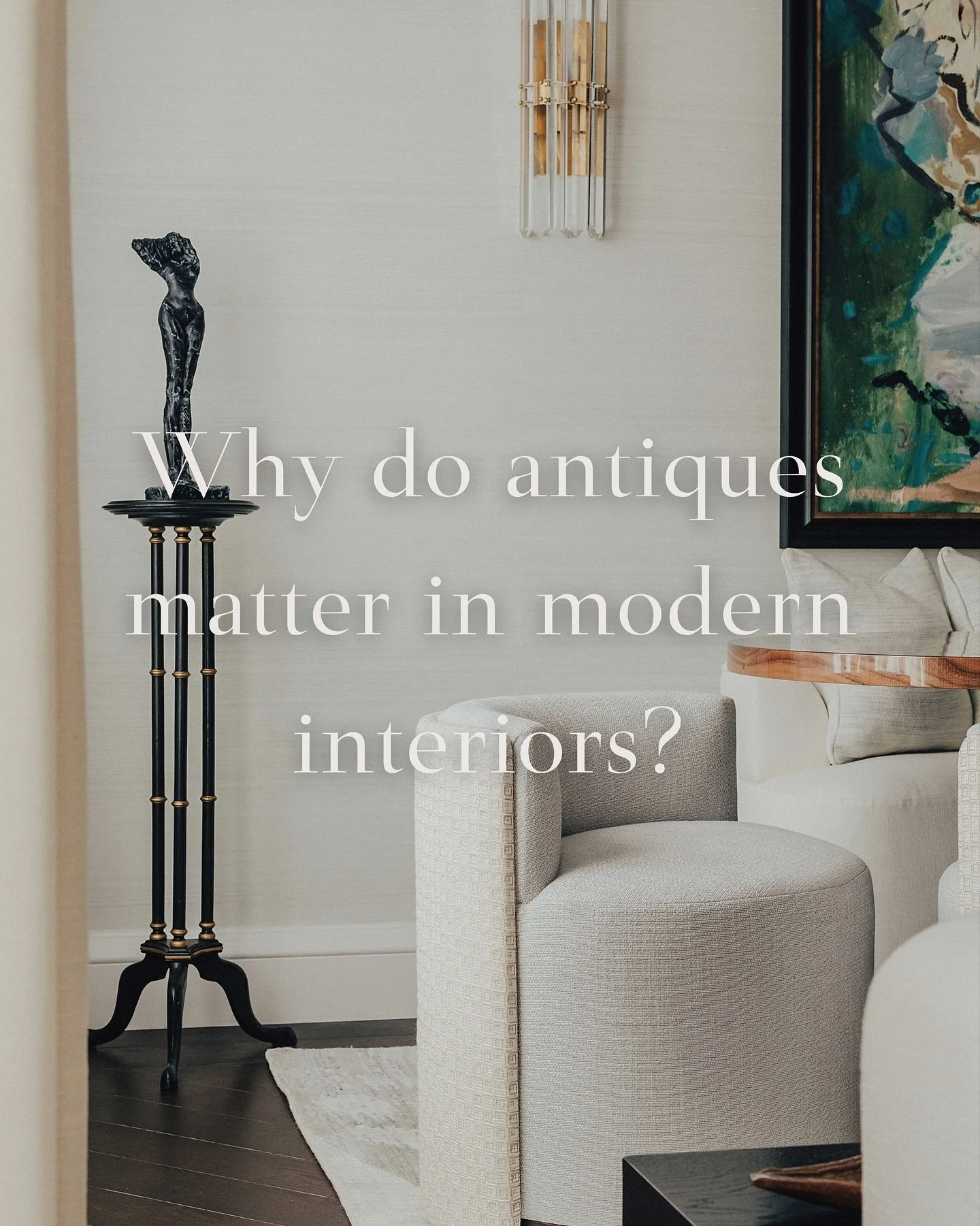 What role do antiques play in telling a story within luxury interiors?

Each antique has its own quiet authority, anchoring a space with depth, history and meaning. 

In our latest blog article, we reveal the value behind sourcing antiques, share the