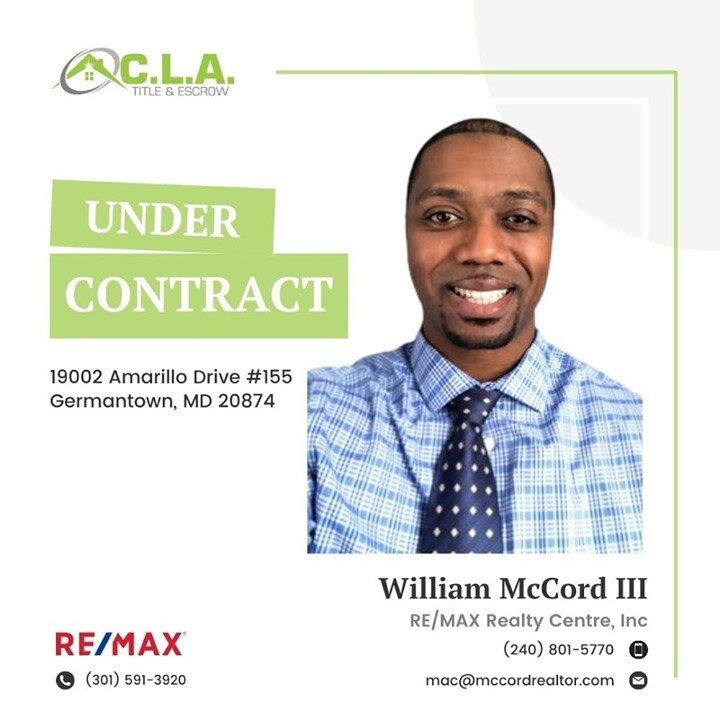 These usually aren&rsquo;t my favorite posts because it seems like it&rsquo;s all about me but I am super excited for my clients finally getting their next home under contract! Here We GO!!! #germantownmd #MontgomeryCounty #maryland #dmvrealestate #R
