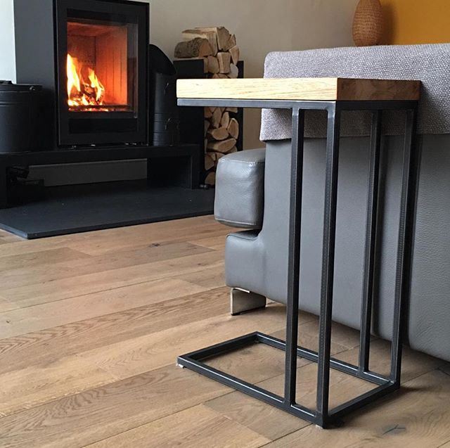 When it’s cold outside, get the fire on. The team is really pleased to have completely transformed this room with Ness Smoked Oak from @atkinson_kirby. The white grain looks beautiful 💖