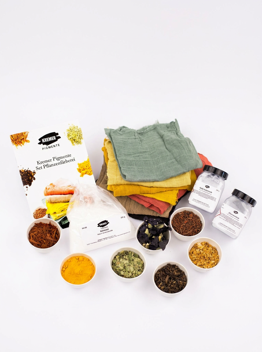 Kremer Pigment Plant Dye Set (14700) - Make your own plant based dyes