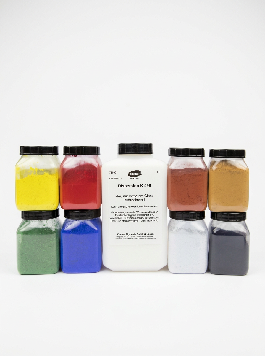 Kremer Pigments Starter Set Acrylic (14302) - Make your own acrylic paint