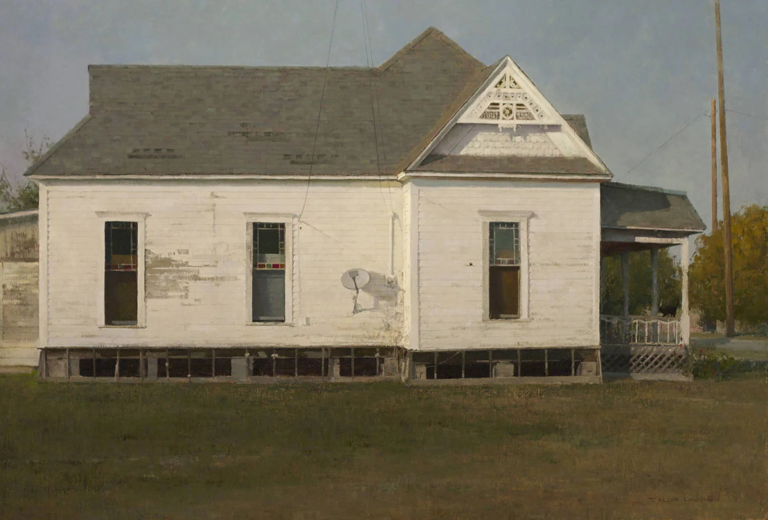 “Priorities” oil on linen, 26 x 38 in., 2014