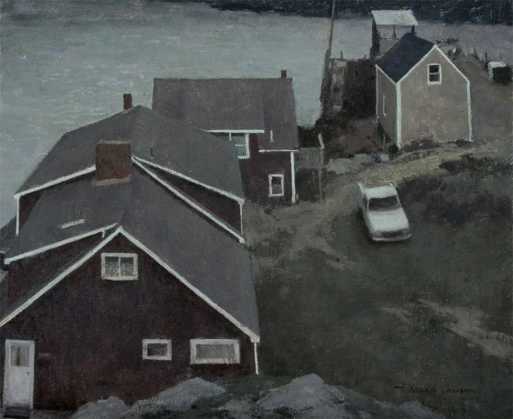 “Night on the Island” oil on linen, 18 x 20 in., 2007