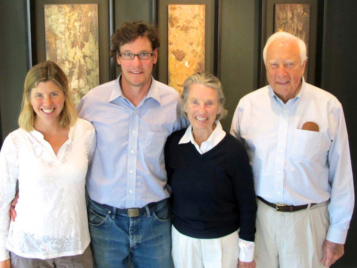 Dorie and Tim Lawson, and Rosalee and David McCullough 