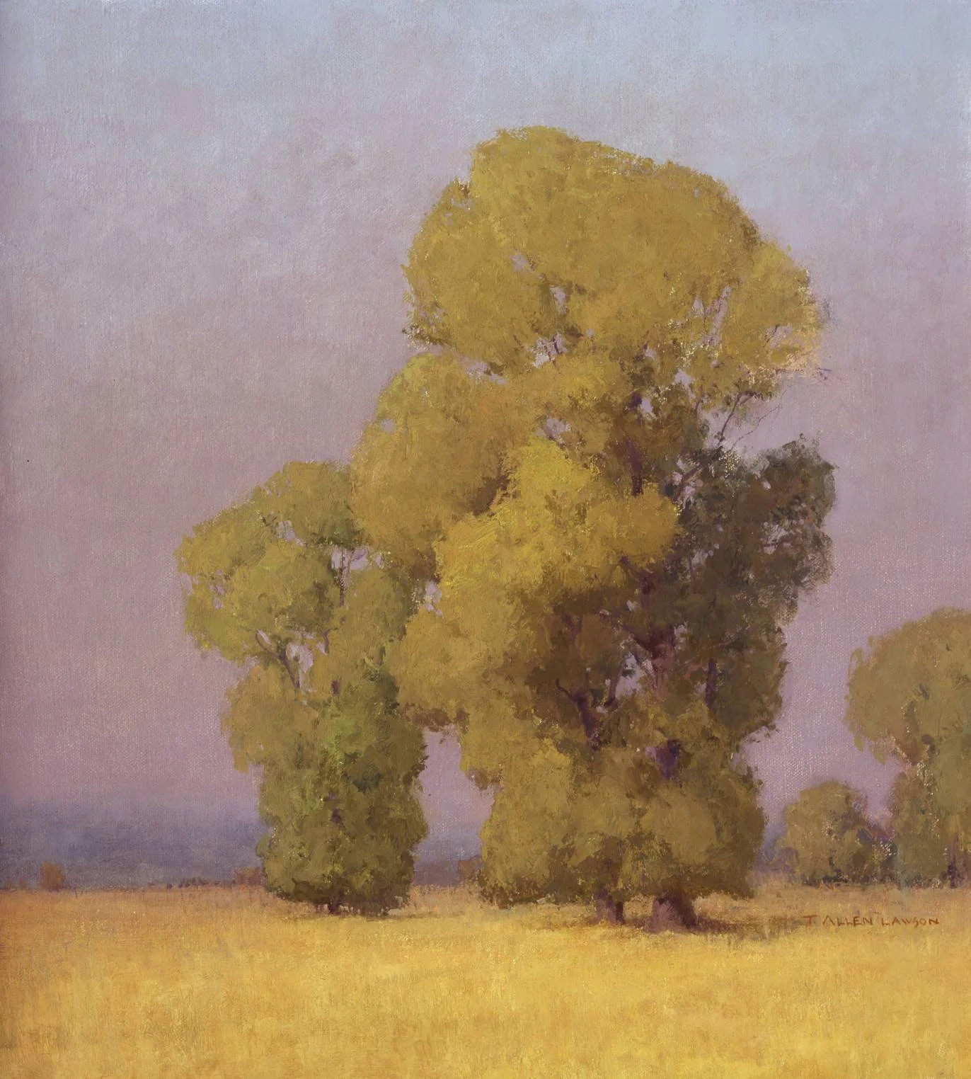 Summer Veil, oil on linen, 20 x 16 in.