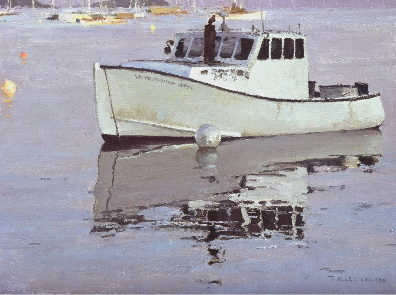 Wandering Jew, oil on linen, 12 x 16 in.