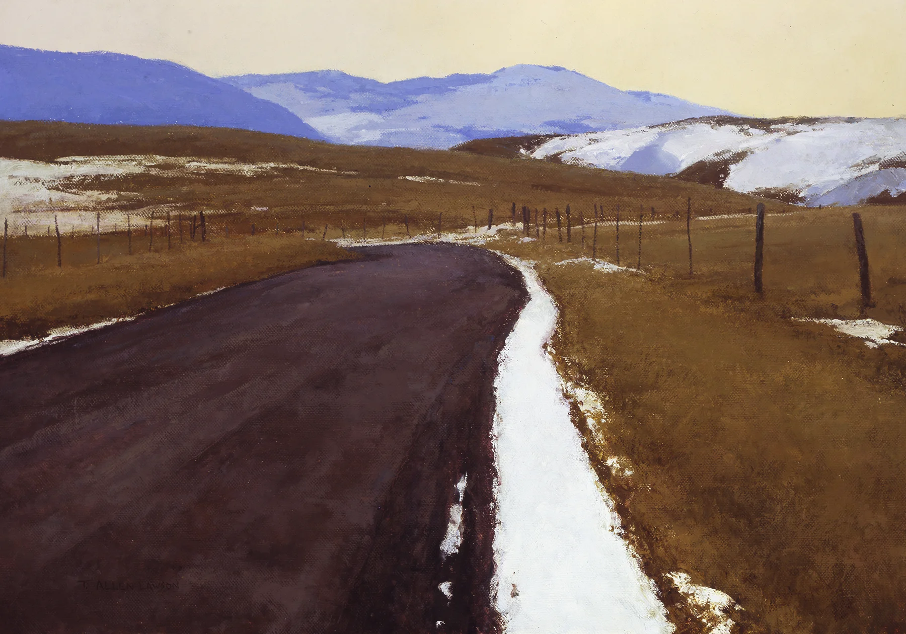 End of Winter - Old Yellowstone Highway