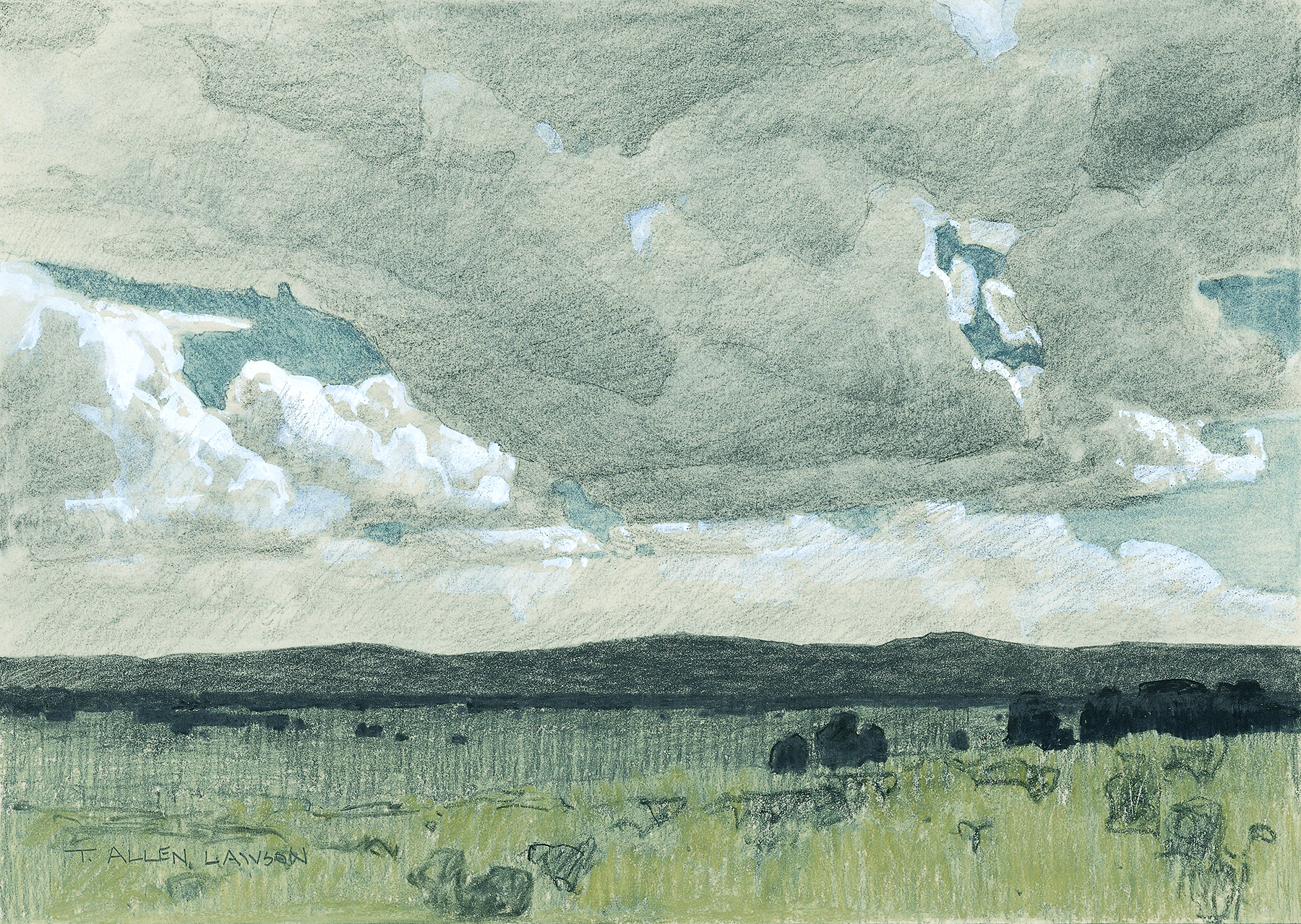 Study for Skies over Kaibab
