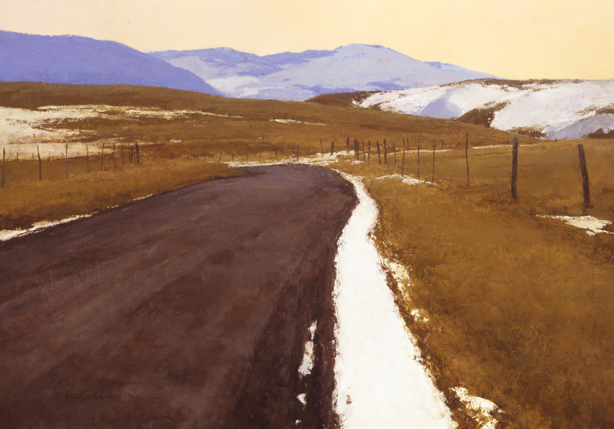 End of Winter – Old Yellowstone Highway