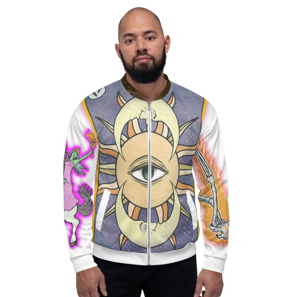 Loteria Cosmica Jacket — Flow Tribe