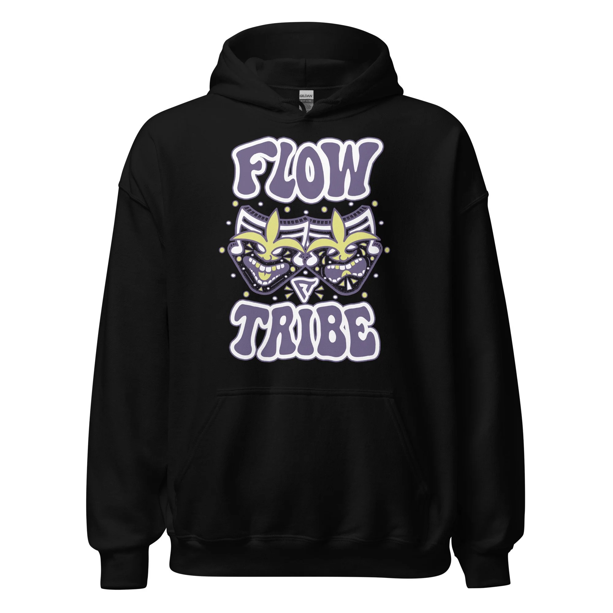 Mardi Gras Mask Unisex Hoodie