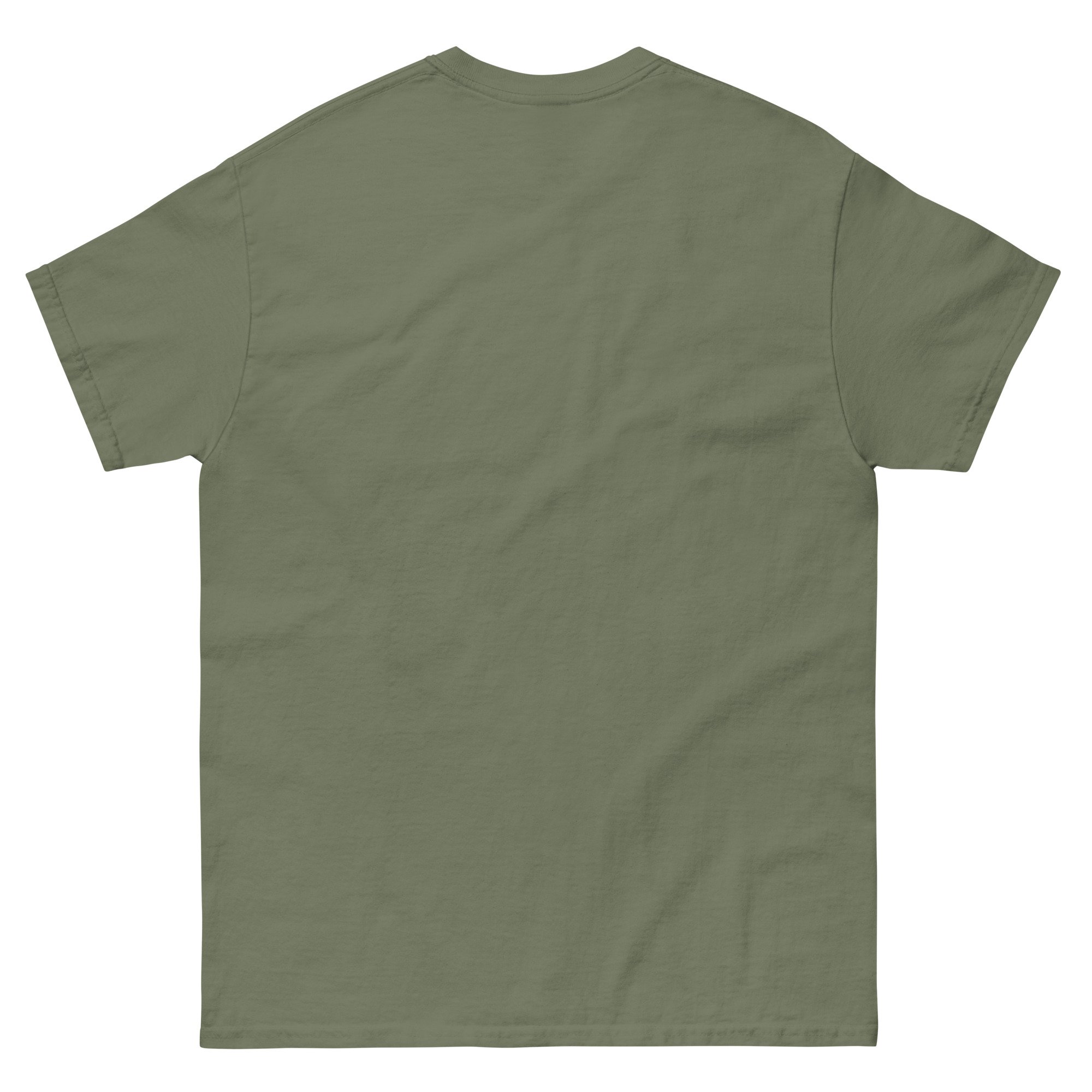 unisex-classic-tee-military-green-back-6a3238c14aeb7.jpg