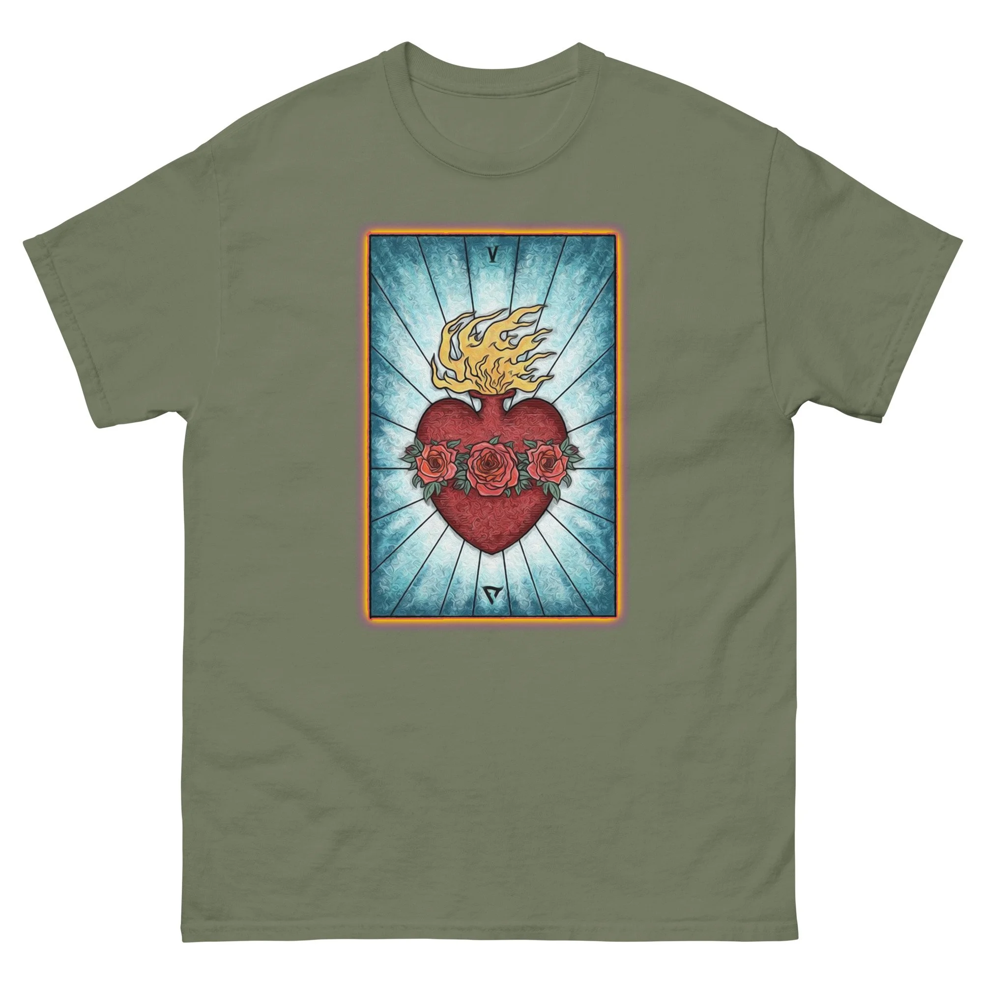unisex-classic-tee-military-green-front-6a3246724902e.jpg