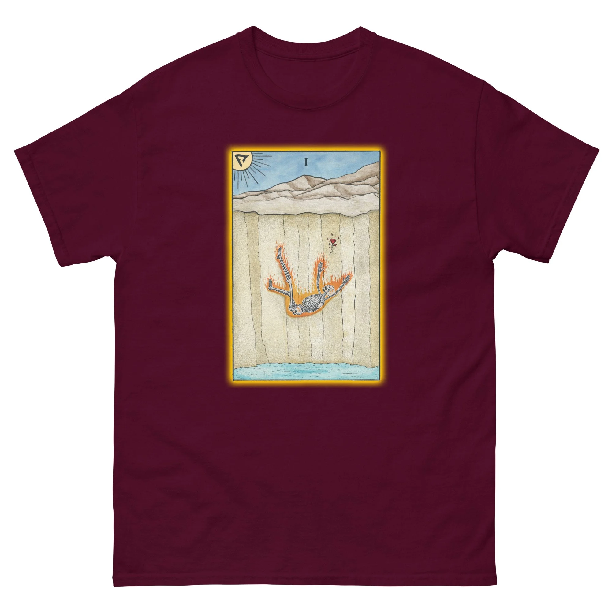 unisex-classic-tee-maroon-front-6a324a892f191.jpg