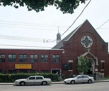 The old Verdun United building still stands at 650 Woodland ave.