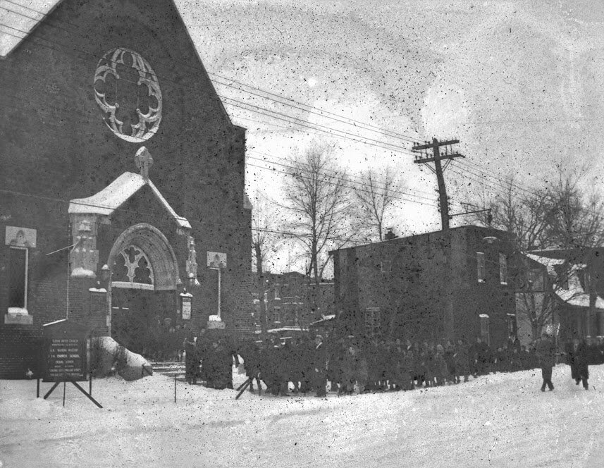 Verdun United Church built at 650 Woodland Ave. in 1930.  