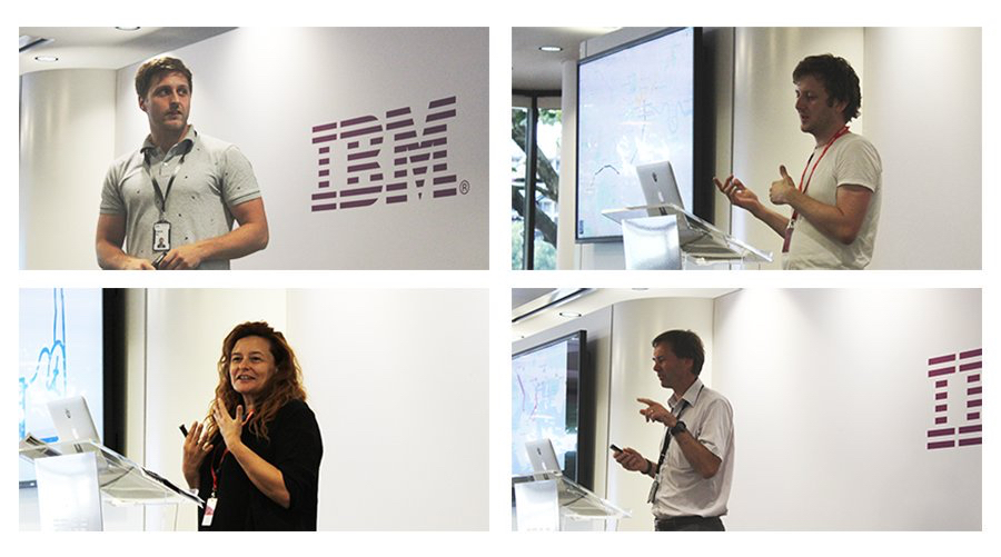 Clockwise from top left: Samuel Fry, Marcin Ignac, Dd Davies, Andy Stanford-Clark