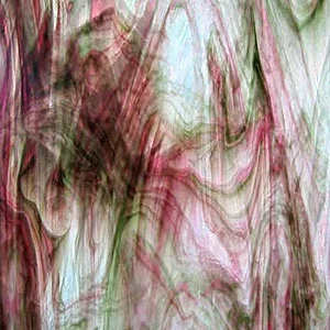 6092-86cc Heather Pearl Opal- Clear/Olive/Pink Cranberry by Spectrum