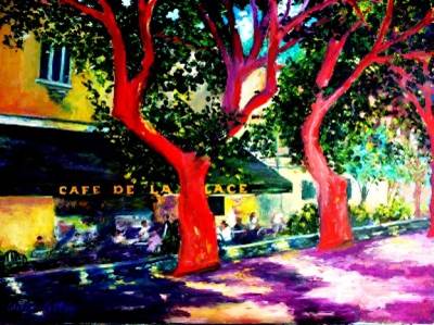 Café de la Place, St. Paul-de-Vence