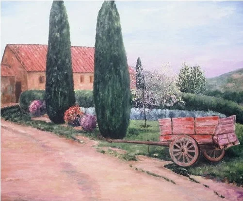 9 Il Vagone, Toscana , 60x72, Oil on canvas, $85,000.jpg