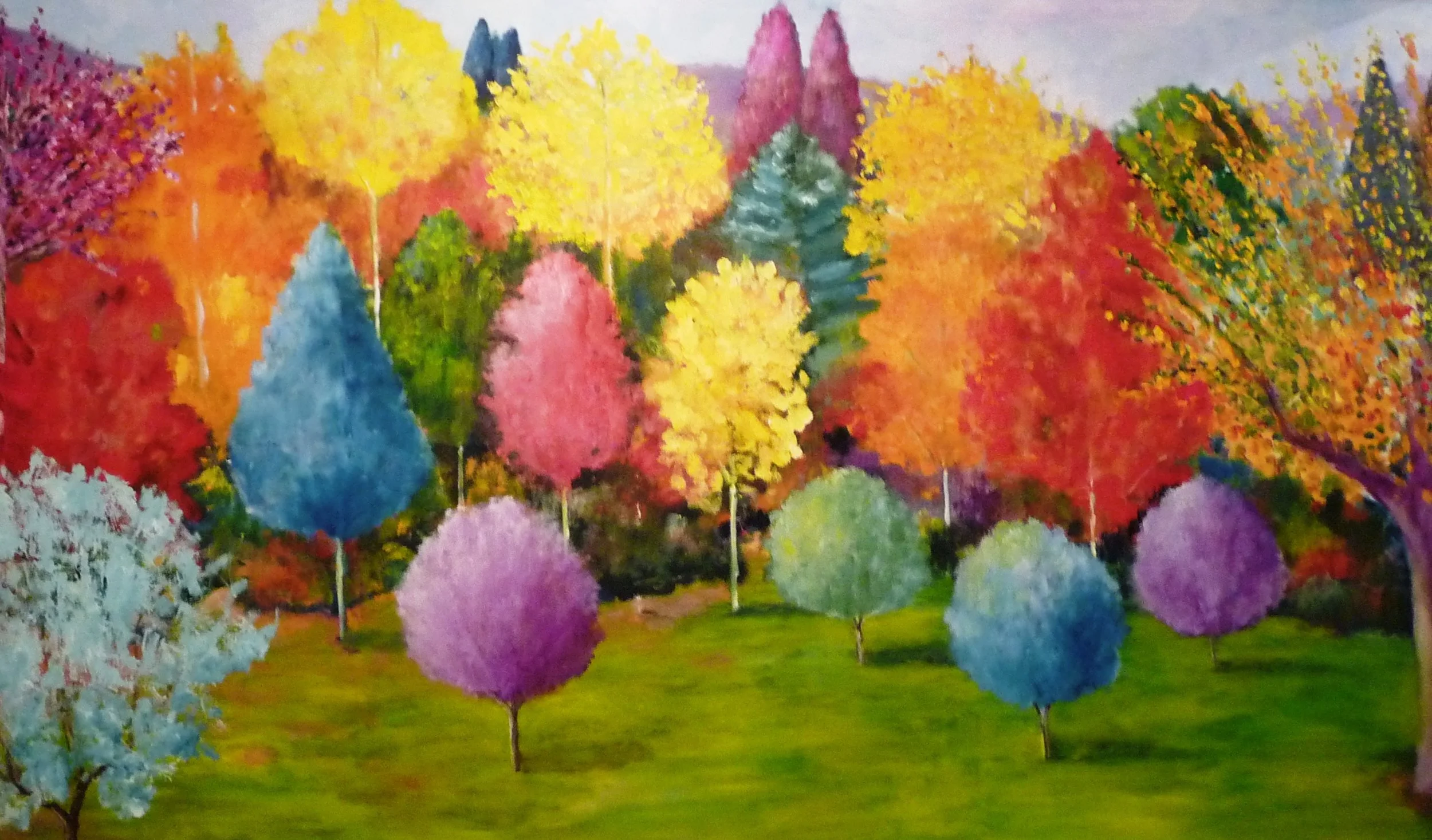 Autunno in Tutto Il Mondo 72"x120"
