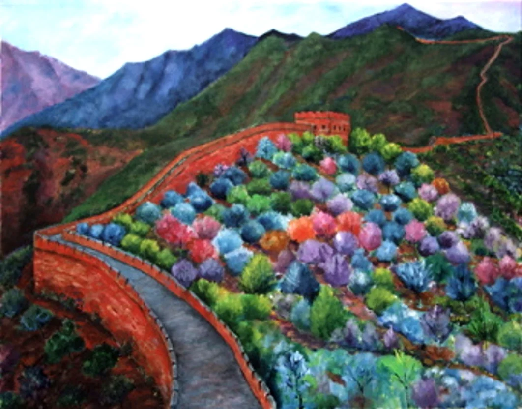 The Great Wall, Mutianyu, 60"x72"