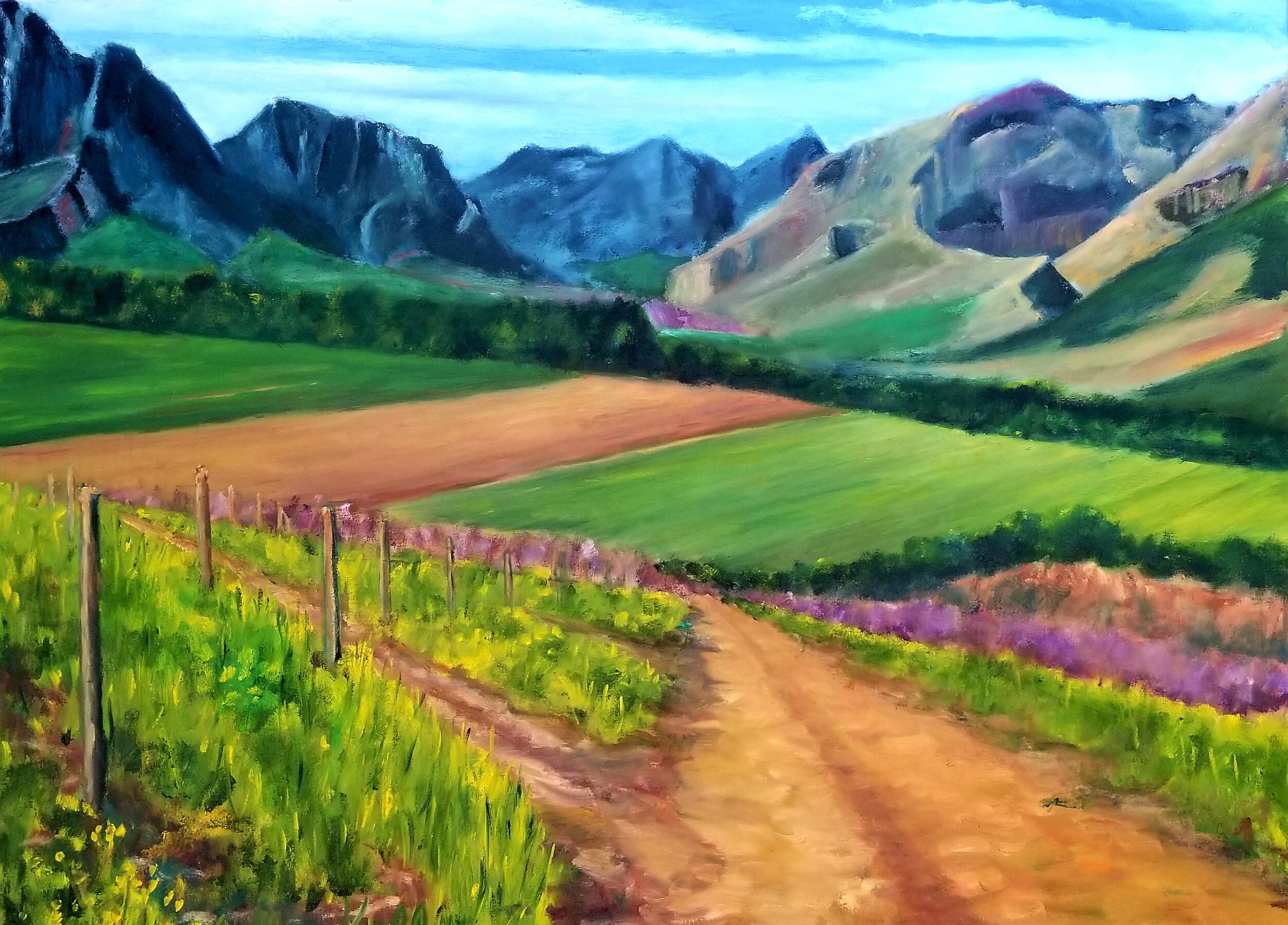 STARK CONDE WINE ESTATE, SOUTH AFRICA;  Print, 9