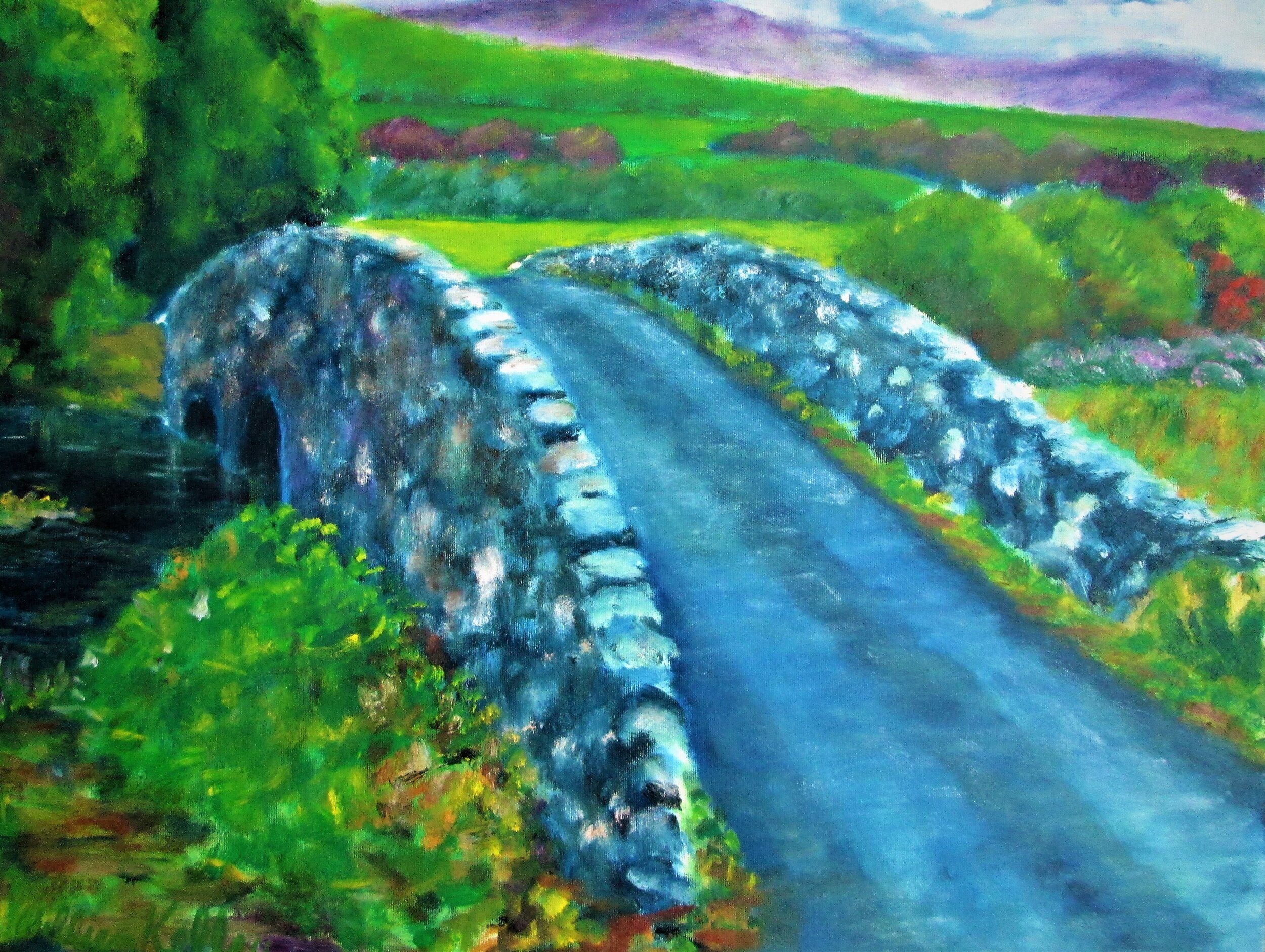 THE QUIET MAN BRIDGE, CONNEMARA; Print, 9