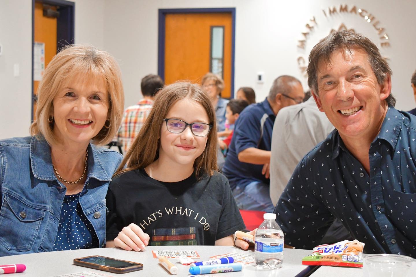 Last Friday we celebrated our 2nd annual Grandparents Spring Fling! Grandparents play an important role in the lives of our students, and their support is an integral part of bringing Christ into their lives. The evening was filled with BINGO, arts a